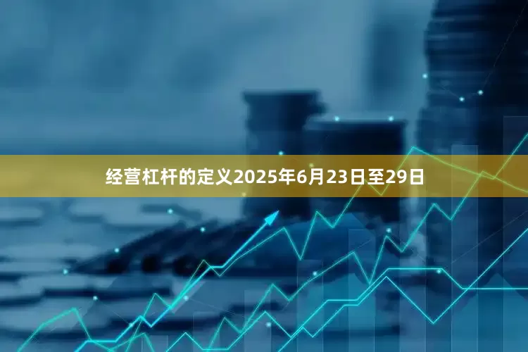 经营杠杆的定义2025年6月23日至29日
